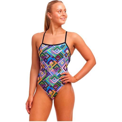 Funkita strapped in swimsuit multicolor aus 8 donna