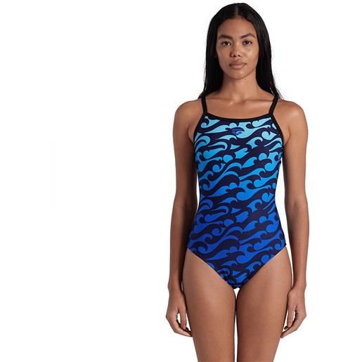 Arena surfs up lightdrop back swimsuit blu fr 30 donna