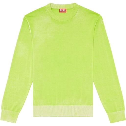 Diesel maglione k-larence-b - verde