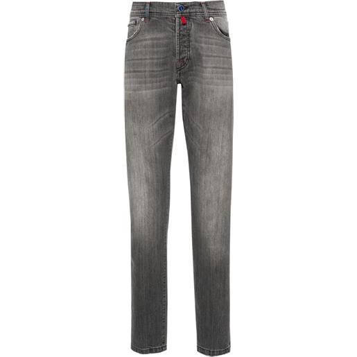 Kiton jeans slim - grigio