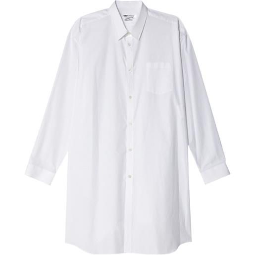 Comme Des Garçons Comme Des Garçons long-sleeve cotton shirt - bianco