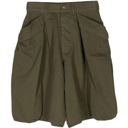 R13 shorts jesse con tasche - verde