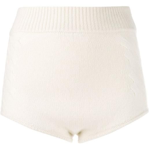 Cashmere In Love shorts mimie - bianco