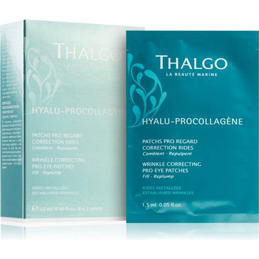 Thalgo hyalu-procollagen wrinkle correcting pro eye patches 8x2 pz