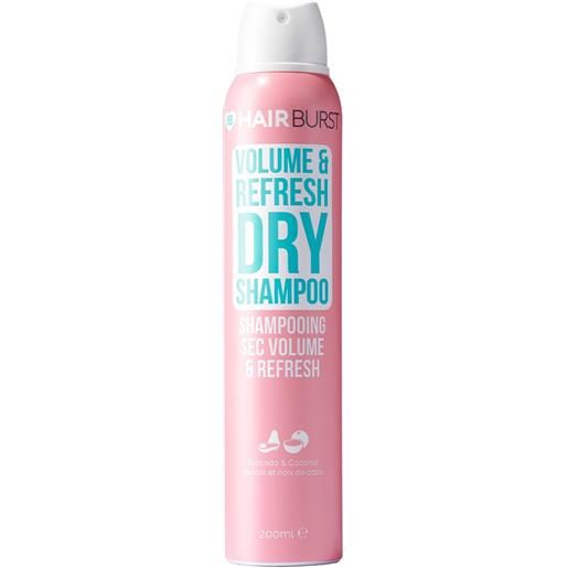 hairburst volume & refresh dry shampoo 200ml shampoo secco