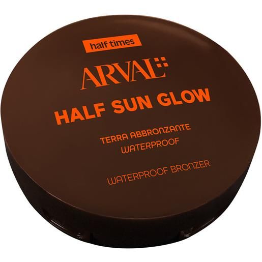 Arval half sun glow -terra abbronzante 8gr make up solare viso, terra
