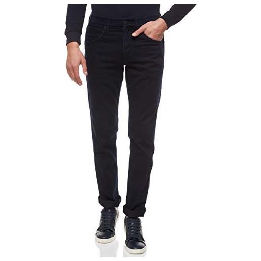 Wrangler greensboro jeans, nero (black back 77d), 48w / 34l uomo
