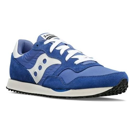 Saucony dxn trainer vintage, scarpe da ginnastica uomo, blue, 47 eu