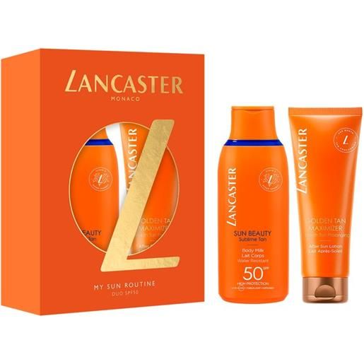 Lancaster my sun routine duo spf 50 gift set