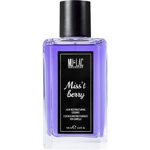 Mulac miss'tberry hair restructive essence