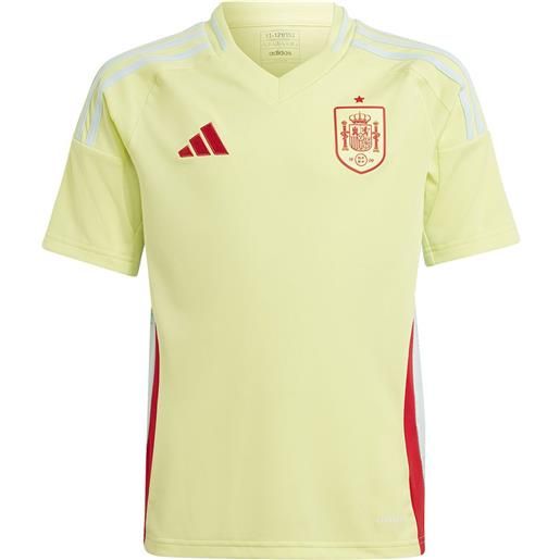 Adidas spain 23/24 junior short sleeve t-shirt away giallo 7-8 years