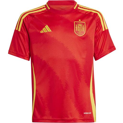 Adidas spain 23/24 junior short sleeve t-shirt home rosso 7-8 years