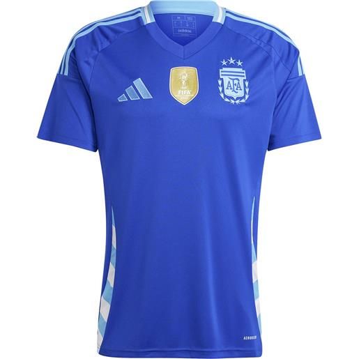 Adidas argentina 23/24 short sleeve t-shirt away blu 2xl