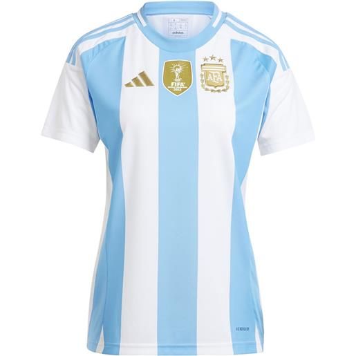 Adidas argentina 23/24 short sleeve t-shirt home bianco l