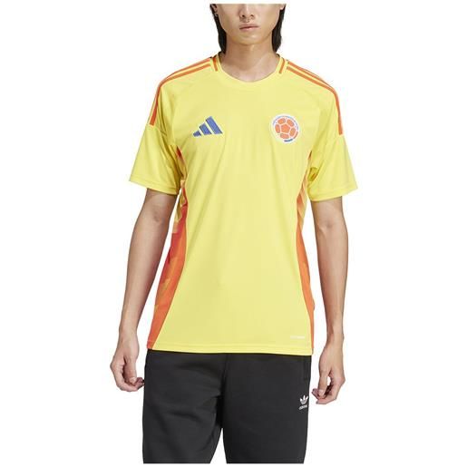 Adidas colombia 23/24 short sleeve t-shirt home giallo 2xl