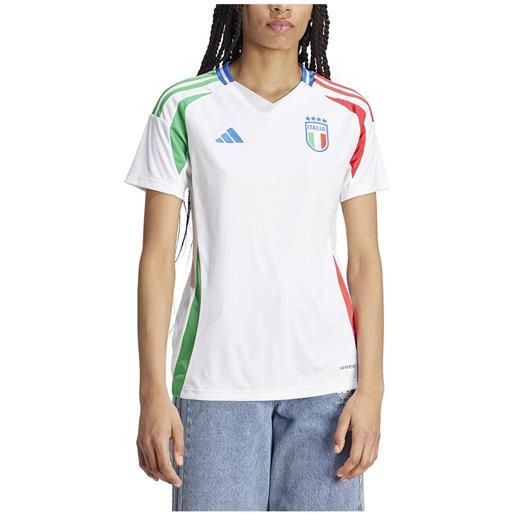Adidas italy 23/24 short sleeve t-shirt away bianco l