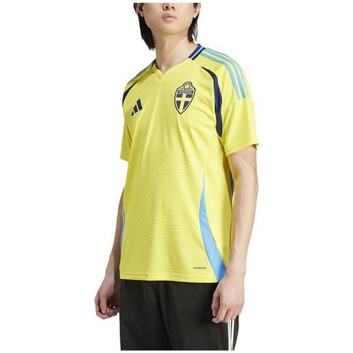 Adidas sweden 23/24 short sleeve t-shirt home giallo 2xl