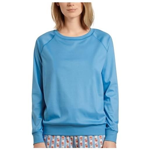 Calida favourites provence t-shirt, oscurante, azurit blue, 44-46 donna