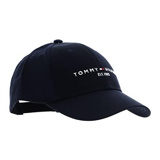 Tommy Hilfiger th established cap au0au01529 cappello, blu (space blue), l-xl unisex-bambini e ragazzi