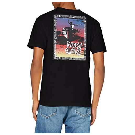 Body Glove cutback t-shirt unisex adulto, unisex - adulto, maglietta, bga-tee-0521, nero, s
