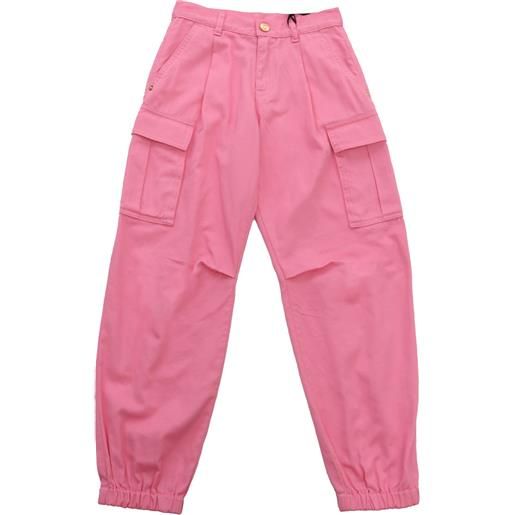 Versace pantaloni cargo rosa