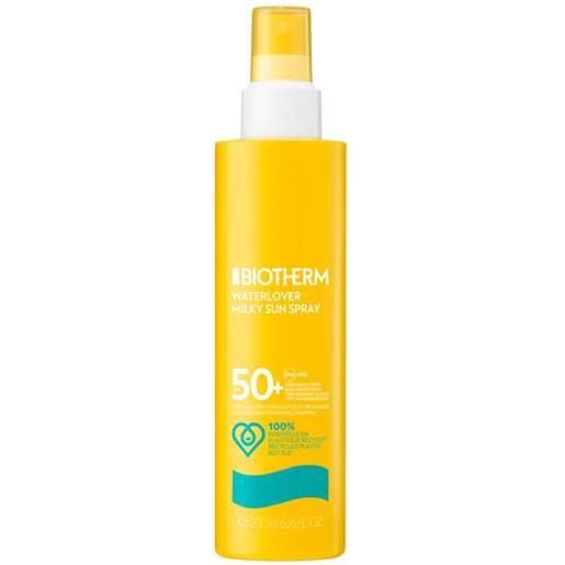 Biotherm waterlover milky sun spray spf50 protezione solare in spray corpo 50 adulti