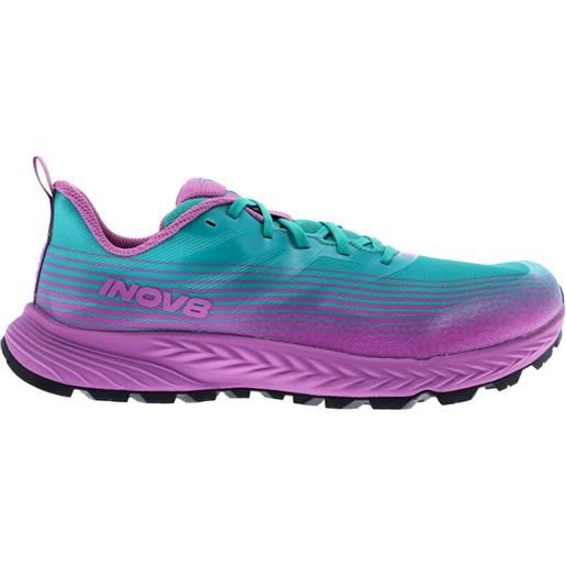 Inov-8 scarpe running donna Inov-8 trailfly speed w (wide) aqua/purple uk 5