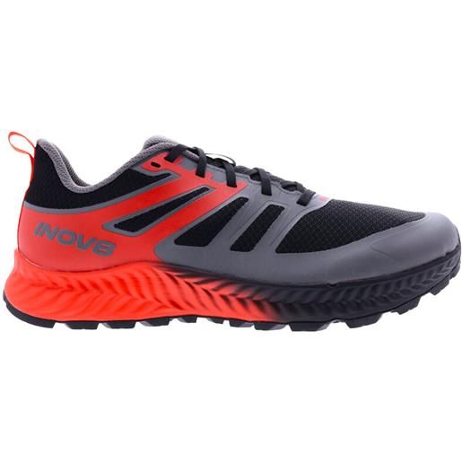 Inov-8 scarpe running uomo Inov-8 trailfly m (p) black/fiery red/dark grey uk 8,5