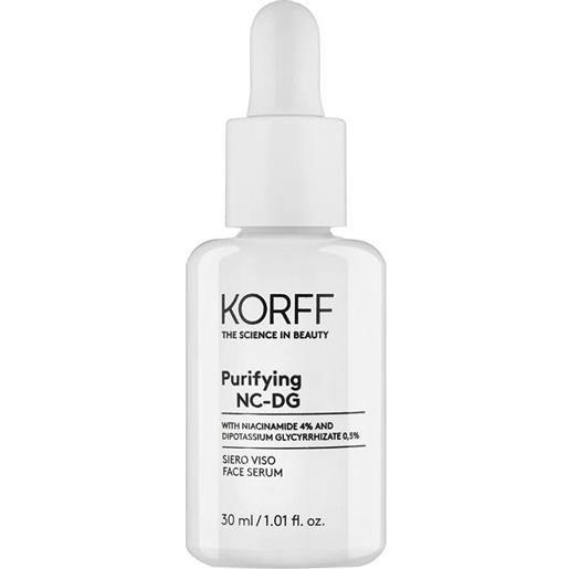 Korff purifying nc-dg trattamento acne 30 ml