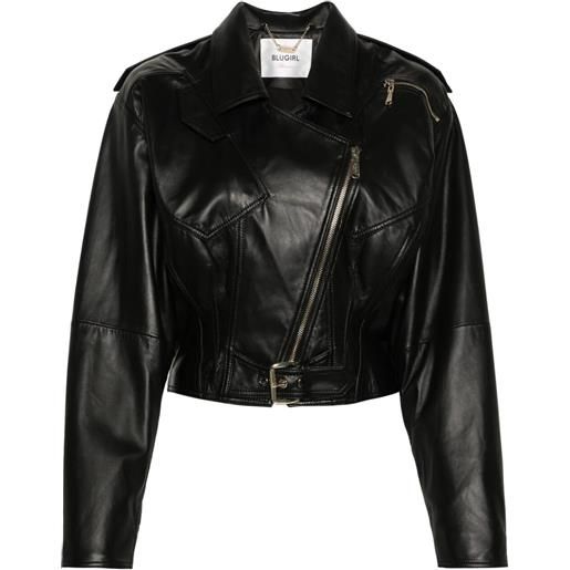 Blugirl leather jacket