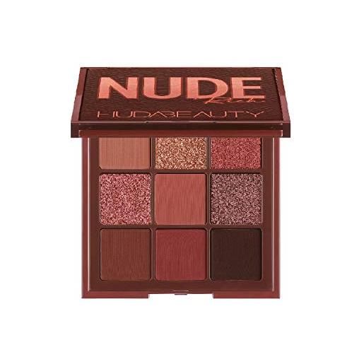 Huda beauty nude obsessions eyeshadow palette color: nude rich
