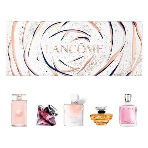 Lancome lancôme Lancome miniature collection 2023 set regalo (contiene 4 ml la vie est belle, 5 ml idolo, 7,5 ml tresor, 5 ml la nuit tresor e 5 ml miracle)