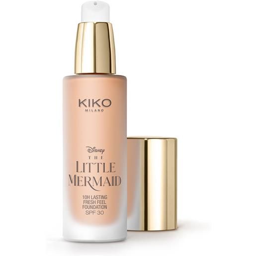 KIKO disney - the little mermaid 10h lasting fresh feel foundation spf 30 04 - 04 almond