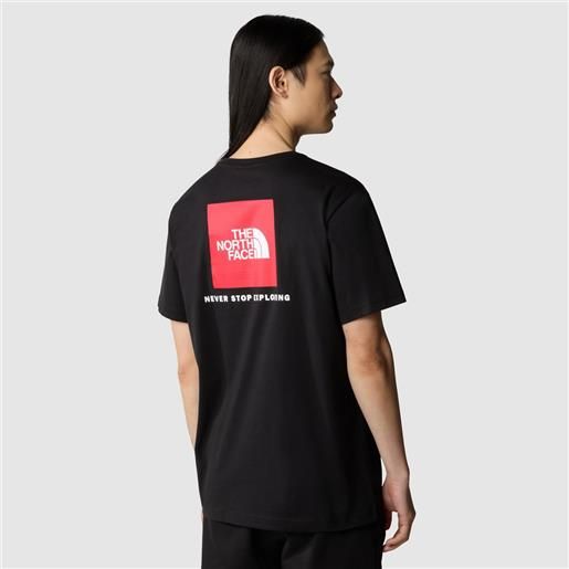The North Face t-shirt redbox black da uomo