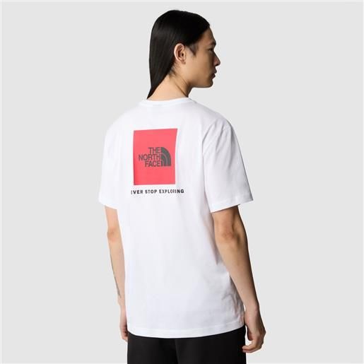 The North Face t-shirt redbox white da uomo