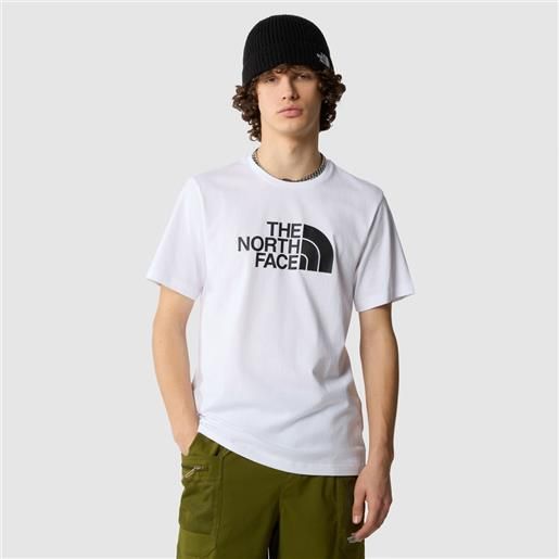 The North Face t-shirt easy white da uomo
