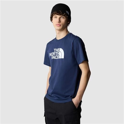 The North Face t-shirt easy summit navy da uomo