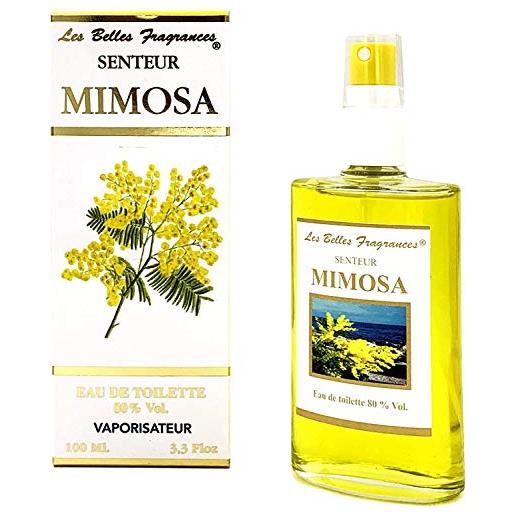Prestige de Menton mimosa - eau de toilette floreale da donna, profumiere artigianale in costa azzurra (100 ml)