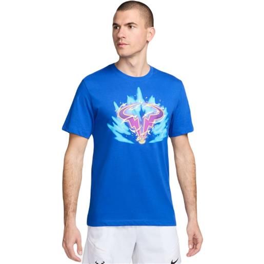 Nike t-shirt da uomo Nike court dri-fit rafa t-shirt - game royal