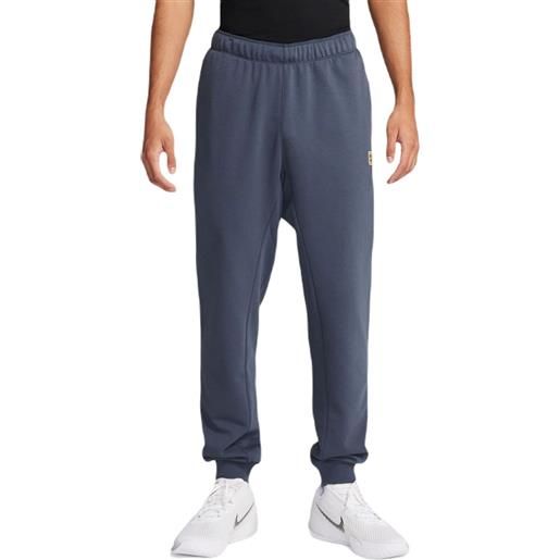 Nike pantaloni da tennis da uomo Nike court heritage pant - thunder blue