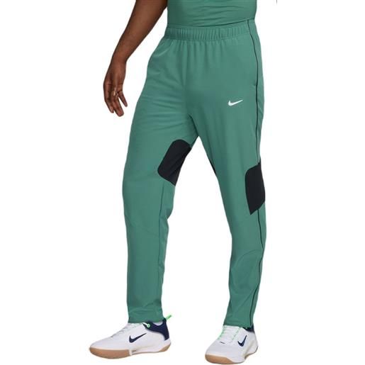 Nike pantaloni da tennis da uomo Nike court advantage dri-fit tennis pants - bicoastal/black/white