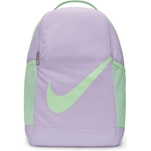 Nike zaino da tennis Nike brasilia kids backpack (18l) - lilac bloom/vapor green/vapor green