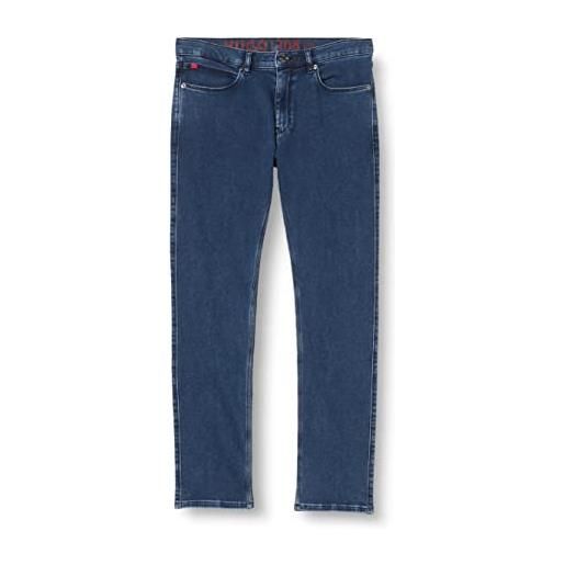 HUGO 708 jeans_trousers, medium blue424, 38w x 32l uomo