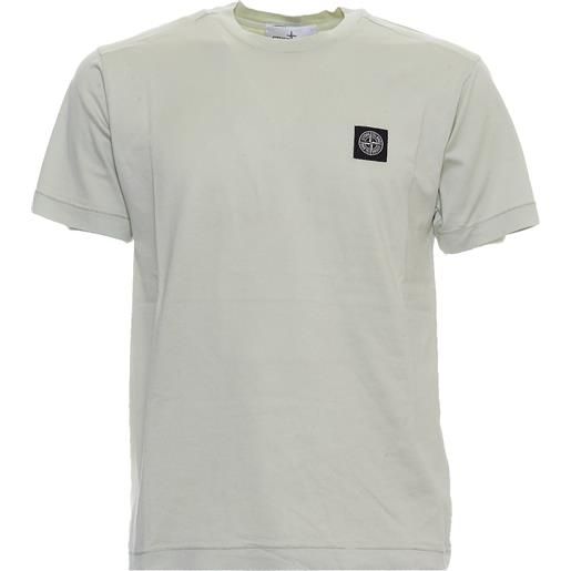 STONE ISLAND t-shirt a manica corta in jersey di cotone