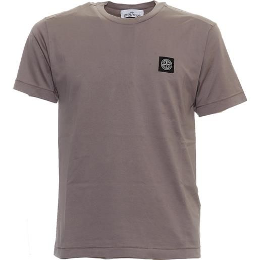 STONE ISLAND t-shirt a manica corta in jersey di cotone
