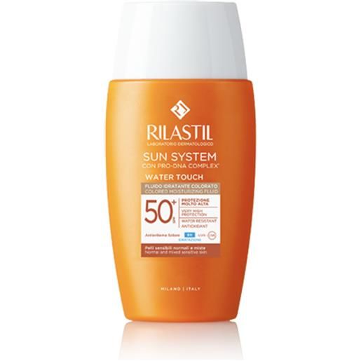 Rilastil sun system water touch color fluido spf50+ 50 ml - Rilastil - 947073920