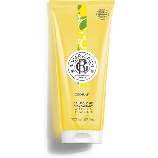 Roger & gallet cédrat gel doccia benessere 200 ml - Roger & gallet - 984356891