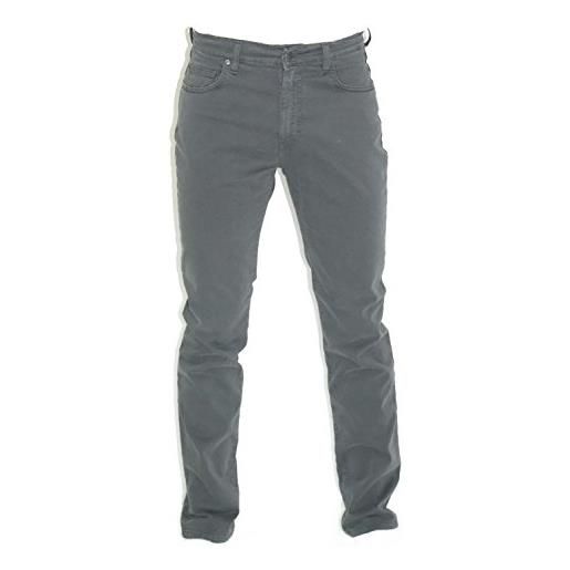 Holiday pantaloni cotone uomo - elasticizzati - made in italy - ita 46-56 - regular fit - mod. Panama (58, antracite 296)