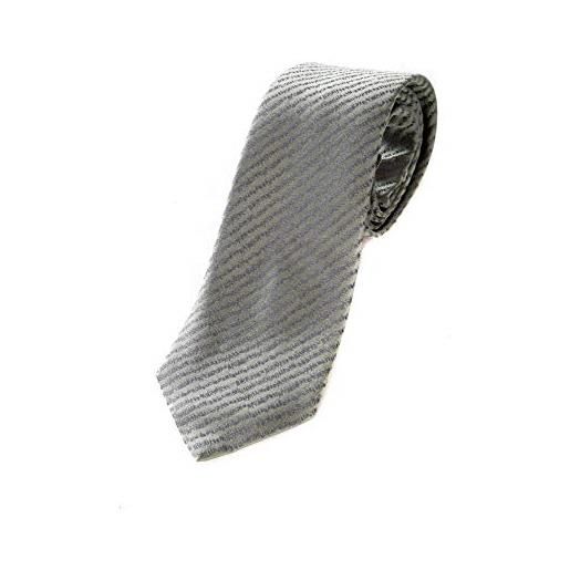 Emporio Armani armani emporio cravatta da uomo 100% seta (olive green)