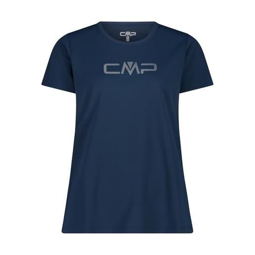 CMP - t-shirt da donna, blue-grey, 46